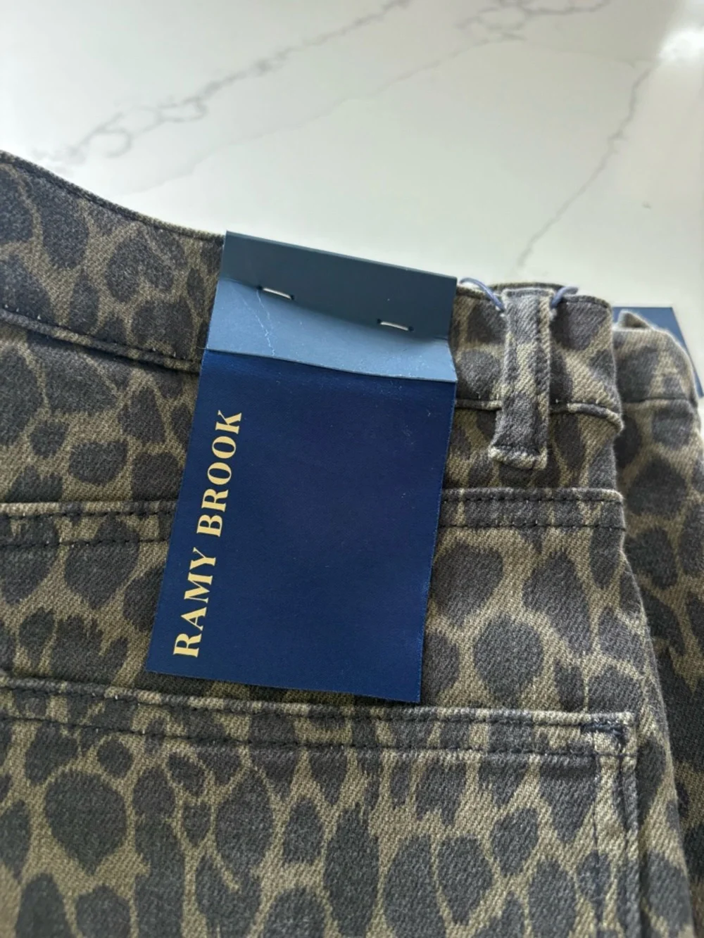 Ramy Brook Tyra Printed Wide-Leg Jeans - Picture 10 of 13